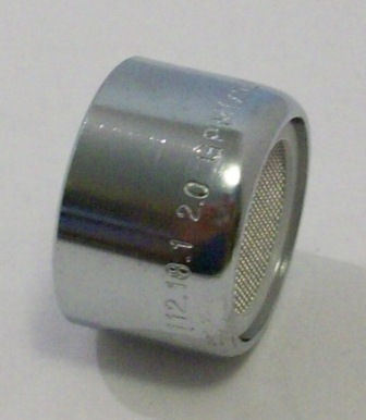 aerator threads female sku gpm chrome