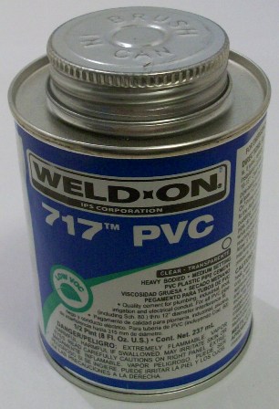 /2 pint Weld-on 782 heavy body pvc cement