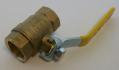 3/4   IPS brass ball valve, 600psi, full port, lead free