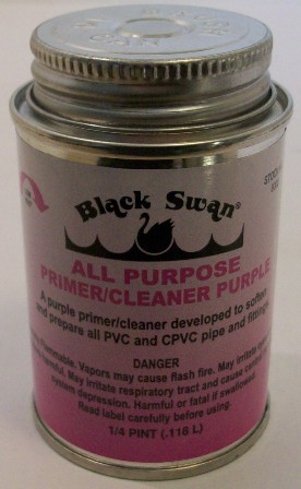 1/4 pint purple cleaner/primer