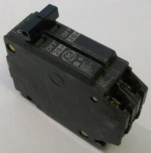 General Electric 20A double pole 1" breaker, THQP220