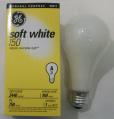 150W frosted incandescent bulb