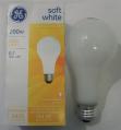 200W frosted incandescent light bulb