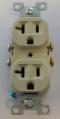 Cooper CR20V ivory 20amp receptacle Cooper CR20V ivory 20amp receptacle