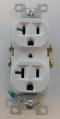 Cooper CR20W white 20amp receptacle Cooper CR20W white 20amp receptacle