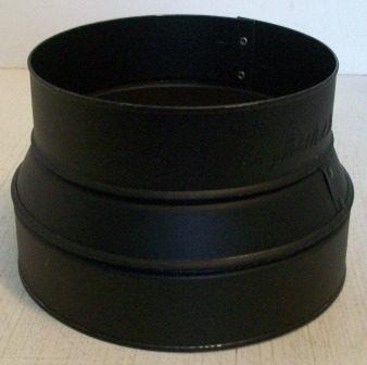 Black Stove Pipe Reducer