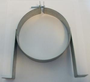 Metal-Fab 5MH 5" round wall strap