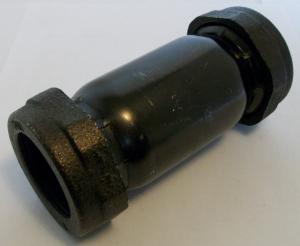 Dresser Style 90 1 1/4" steel gas compression coupling