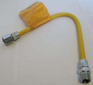 3/8" flex s.s. gas connector