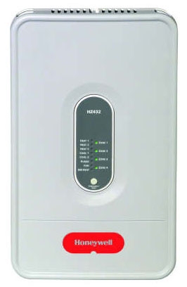 Honeywell HZ432 TrueZONE panel, multi-stage