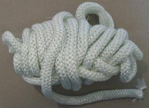 Kaowool rope, 1000F, 25' x 1/2", Lynn 9401