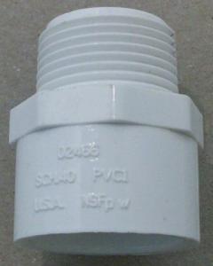 PVC Pressure male adapters (hub x mipt)