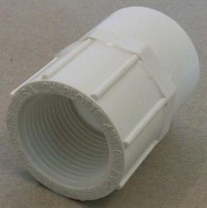 PVC Pressure female adapters (hub x fipt)