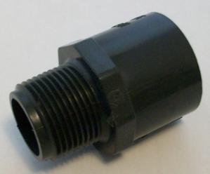 PVC Schedule 80 male adapter