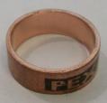 1/2 PEX crimp ring, copper