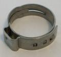 3/4 PEX crimp ring, stainless steel, pinch type
