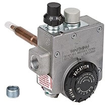 Robertshaw 110-202 1/2" water heater gas valve