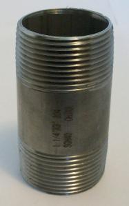 Stainless Steel Nipples 1 1/4"