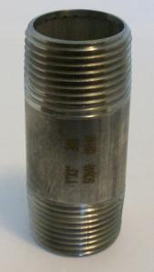 Stainless Steel Nipples 1"