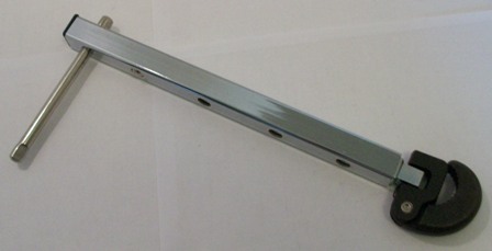 basin wrench, adjustable 10 to 17"