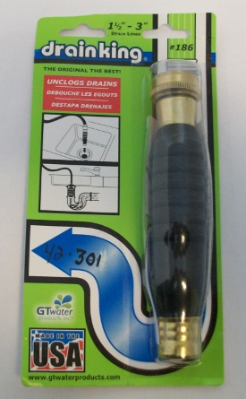 GT Water Products Drain King Drain Unclogger