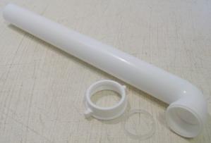 1 1/2 x 15 plastic slip joint waste arm