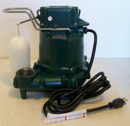 Zoeller M57-E 1/3 hp effluent pump