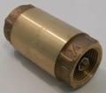 3/4 brass spring loaded check valve, lead free
