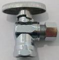 3/8 female angle chrome ball valve, lead free