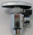 1/2 copper angle chrome ball valve, lead free