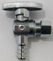 1/2 PEX chrome angle ball valve, lead free