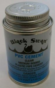 1/4 pint medium body pvc cement