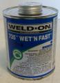 1 quart Weld-On 735 Wet'N Fast cement
