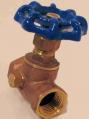 1/2 IPS brass stop & waste valve, lead free