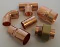picture of copper pipe, tubing and fittings