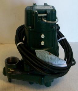 N140 Zoeller 1 hp effluent pump