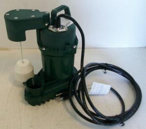 Zoeller M73 1/3HP submersible sump pump